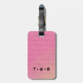 Agape Love Tattoo Graffiti Gepäckanhänger (Rückseite vertikal)