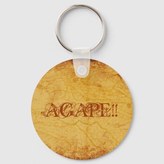 AGAPE! RELIGIOUS KEYRINGS SCHLÜSSELANHÄNGER (Vorderseite)