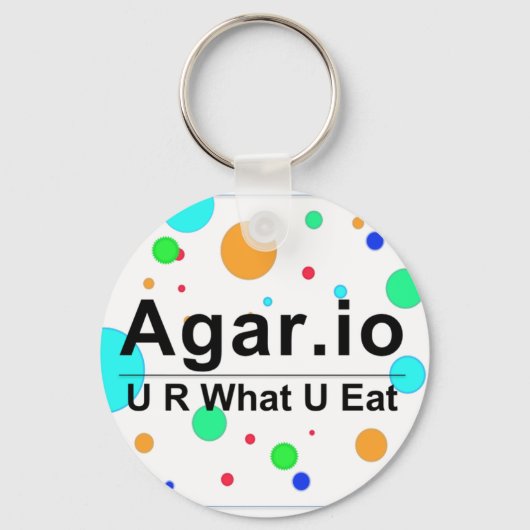 Agar.io Key Ring Schlüsselanhänger (Vorderseite)