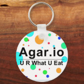 Agar.io Key Ring Schlüsselanhänger (Vorderseite)