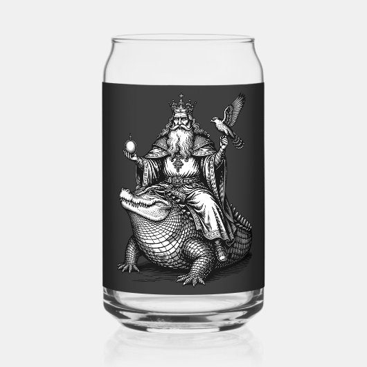Agares und die antike Bestie Dosenglas (Rückseite)