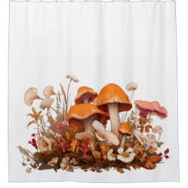 Agaricaceae toadstool Klein Duschvorhang