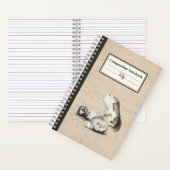 Agaricus Augustus Mushroom Personalisiert Comp Notizblock (Innen)