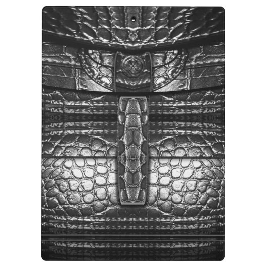 Agartarset Cool Retro Beautiful Monogram Klemmbrett (Rückseite)