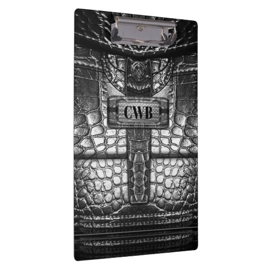 Agartarset Cool Retro Beautiful Monogram Klemmbrett (Rechts)