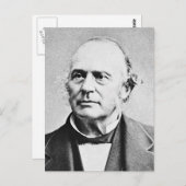 Agassiz ~ Louis Agassiz Naturalist Biologe Postkarte (Vorne/Hinten)