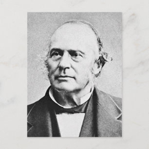 Agassiz ~ Louis Agassiz Naturalist Biologe Postkarte