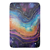 Agate Art Bath Mat Badematte (Vorderseite Vertikal)