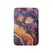 Agate Art Bath Mat Badematte (Vorderseite Vertikal)