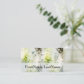 Agate Art Custom Indestructuring Business Cards Visitenkarte (Stehend Vorderseite)