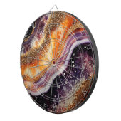 Agate Art Dartboard Dartscheibe (Vorderseite rechts)