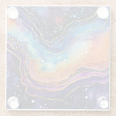 Agate Art Untersetzer (Rückseite)