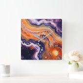 Agate Art Wall Uhr (Zuhause)
