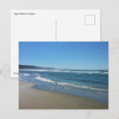 Agate Beach, Oregon Postkarte (Vorne/Hinten)