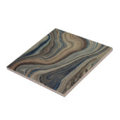 Agate Black gold flüssiger Marmor Moderne Keramik  Fliese (Seite)