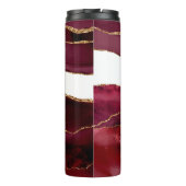 Agate bordeaux und or thermosbecher (Rückseite)