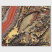 Agate Breccia Geschenkpapier (Flach)