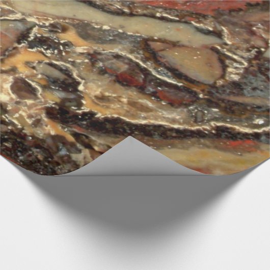 Agate Breccia Geschenkpapier (Ecke)