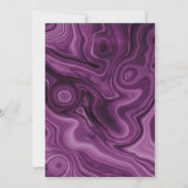 Agate Collection Dalia Lila Einladung (Rückseite)