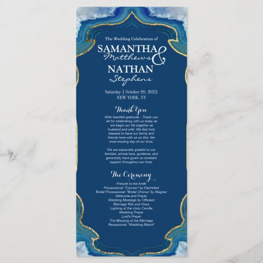 Agate Elegant Hübsch Blue Aquamarin Geode Programm (Vorderseite)