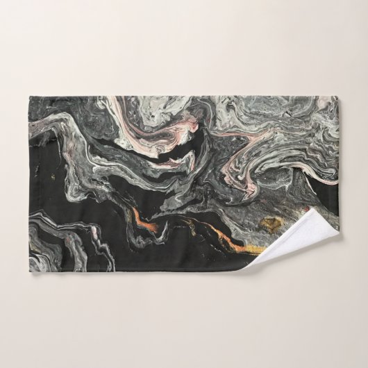 Agate Fluid-Marmor Handtuch (Handtuch)