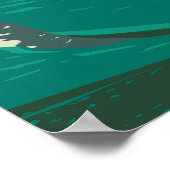 Agate Fossil Beds Nationales Denkmal Vintag Poster (Ecke)