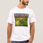 AGATE FOSSIL BETTEN NATIONAL MONUMENT - NEBRASKA U T-Shirt (Vorderseite)