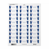 Agate Galaxy Celestial Stars Geschäftsadresse (Vorne)