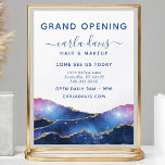 Agate Galaxy Celestial Stars Salon Grand Opening Flyer<br><div class="desc">Agate Galaxy Celestial Stars Salon Grand Opening Flyer. Elegantes Gold agate Aquarellgalaxie himmlische handgezeichnete Stil Kalligraphie Drehbuch beruflichen Business Design. Perfekt für Make-ups,  Haarstylisten,  Kosmetologen und mehr!</div>