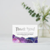 *~* AGATE Galaxy QR DANK LOGO Review AP8 Begleitkarte (Stehend Vorderseite)