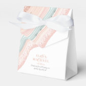 Agate Geode Glitzer Wedding Rose Gold ID647 Geschenkschachtel (Vorderseite)