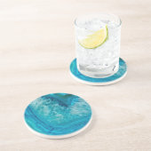 Agate Getränkeuntersetzer (Seite)