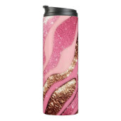 Agate Glitzer Animal Tumbler 20oz Thermosbecher (Nach rechts gedreht)