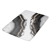 Agate Glitzer Glam #2 #gem Badematte (Schrägansicht)