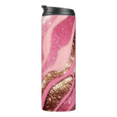 Agate Glitzer Thermal Tumbler 12oz Thermosbecher (Nach rechts gedreht)