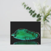Agate Green - Achatgrün Postkarte (Stehend Vorderseite)