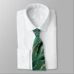 Agate Green Gold Glitzer Marble Neck Tie Krawatte<br><div class="desc">Agate Green Gold Glitzer Edelstein Marmor Emerald Sparkle Personalisiert Geburtstag - Geburtstag - Geburtstag oder Hochzeit Krawatte / Geschenk / Beißig - oder Ihren Namen hinzufügen - Text - Ihr besonderes Geschenk machen - Neu vergrössern und verschieben oder entfernen und fügen Sie Text / Elemente mit Anpassungstool. Design von MIGNED....</div>