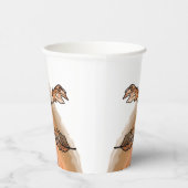 Agate Herbstlaubs Pappbecher (Rechts)