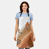 Agate Herbstlaubs Schürze (Getragen)