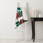 Agate Leaf Sherpa Blanket Spruce/Brown Sherpadecke (Beispiel)