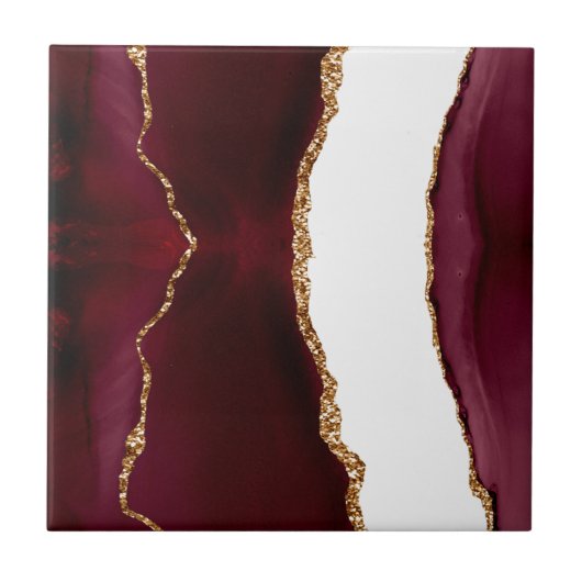 Agate liede vin und or fliese (Vorderseite)