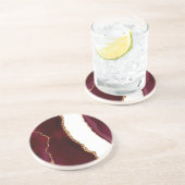 Agate liede vin und or getränkeuntersetzer (Seite)