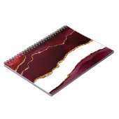 Agate liede vin und or notizblock (Linke Seite)