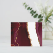 Agate liede vin und or postkarte (Stehend Vorderseite)