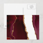 Agate liede vin und or postkarte (Vorne/Hinten)