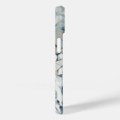 Agate Marble Inspiriert Luxury Texture Blue Case-Mate iPhone Hülle (Rückseite / Rechts)