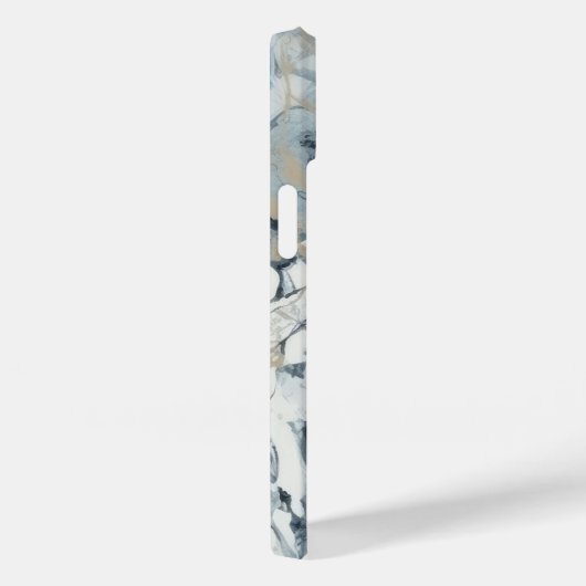 Agate Marble Inspiriert Luxury Texture Blue Case-Mate iPhone Hülle (Rückseite / Rechts)