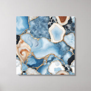 Agate Marble Leinwand Art