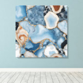 Agate Marble Leinwand Art (Insitu (Holzboden))