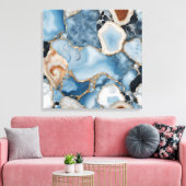 Agate Marble Leinwand Art (Insitu (Wohnzimmer))
